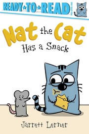 Nat the Cat has a snack Book cover