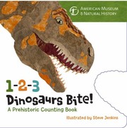 1-2-3 dinosaurs bite! a prehistoric counting book  Cover Image