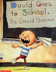 David goes to school Book cover