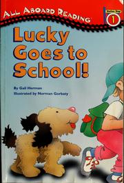 Lucky goes to school!  Cover Image