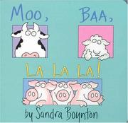 Moo, baa, la la la! Book cover